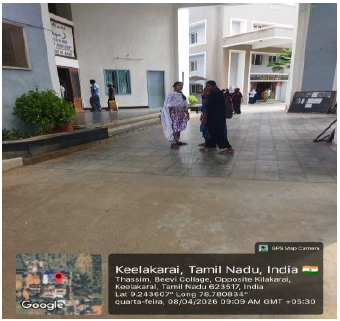Accessible road and pathway at TBAKC campus
