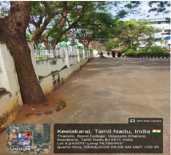 Accessible road and pathway at TBAKC campus